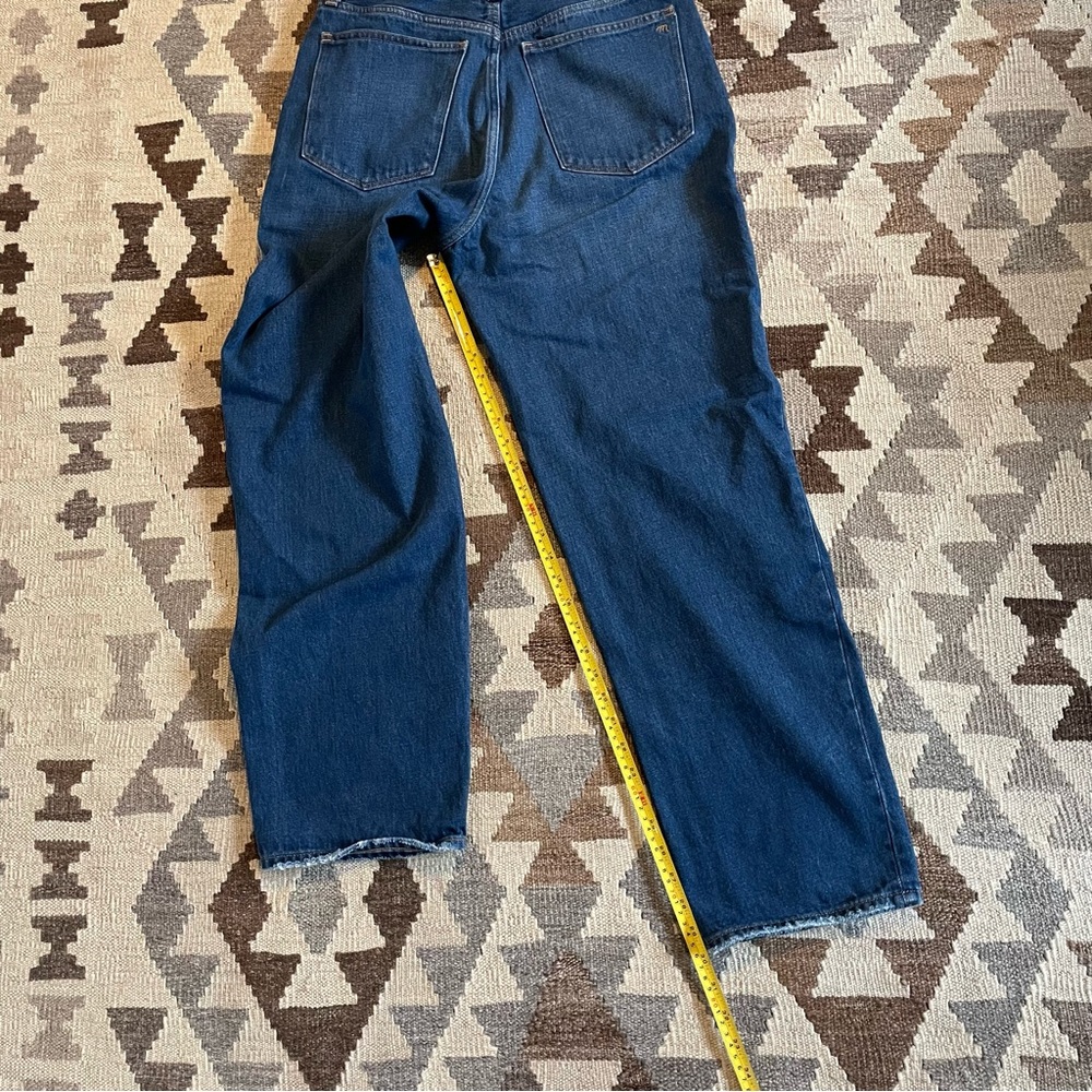 Madewell Baggy Straight Airy Jeans - Picture 7 of 9